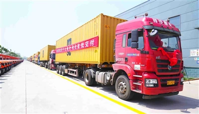 Duizenden eenheden besteld, leveringsceremonie!